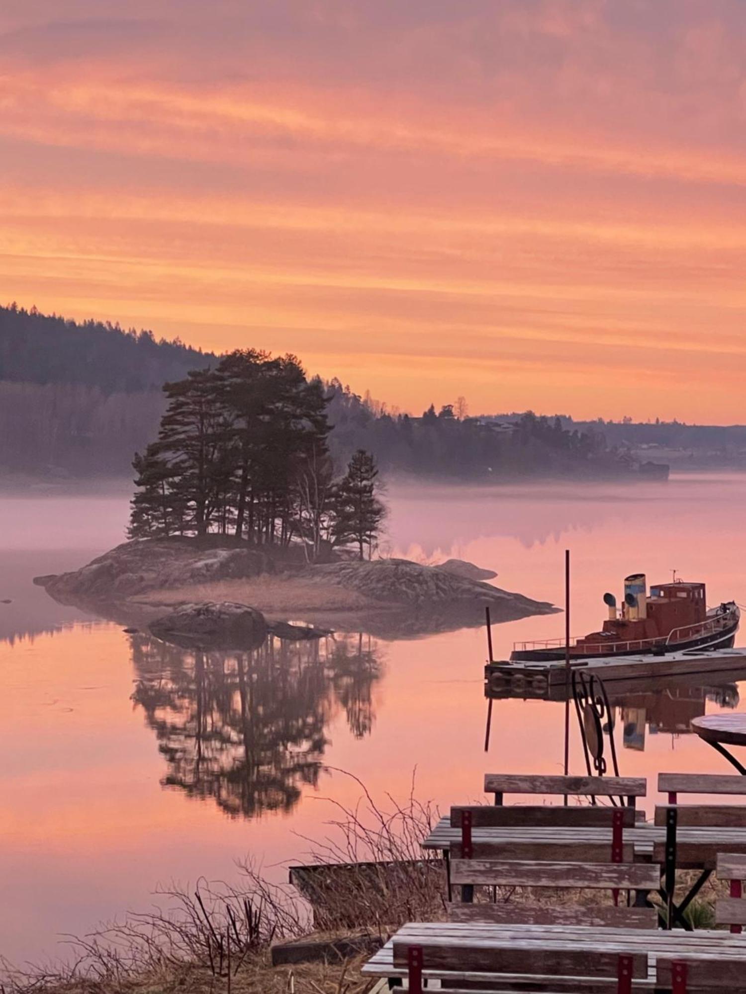 Hyttelaven Pa Furuholmen Sarpsborg Extérieur photo